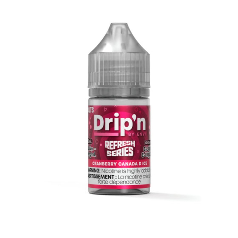 Drip’n Refresh Salt – Cranberry Canada D Ice – AB
