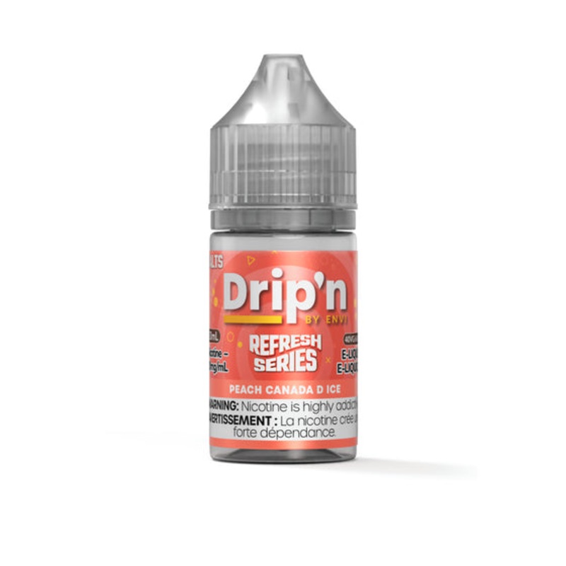 Drip’n Refresh Salt – Peach Canada D Ice – AB