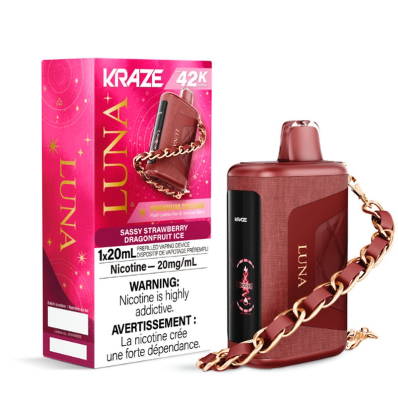 Kraze Luna – Sassy Strawberry Dragonfruit Ice – AB