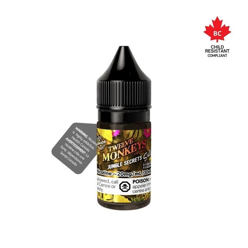 [Nic Salt] 12 Monkeys Salt – Jungle Secrets 30mL