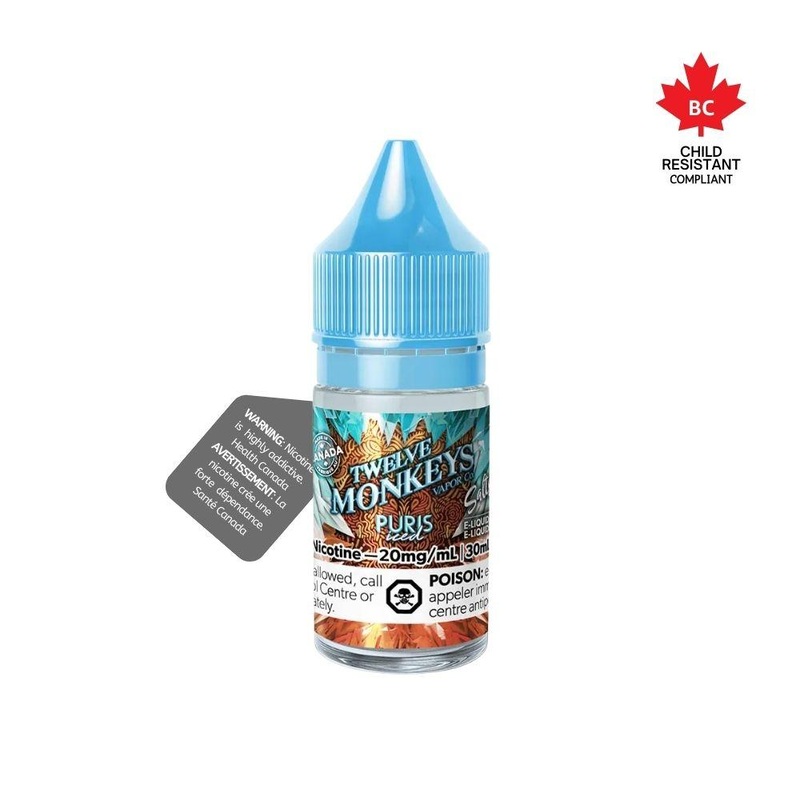 [Nic Salt] 12 Monkeys Salt – Puris Ice Age 30mL