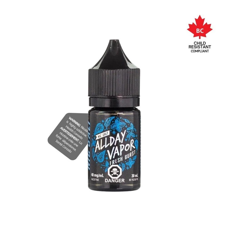 [Nic Salt] All Day Vapor – Fresh Burst 30mL