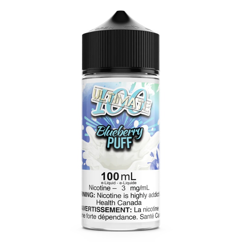 Ultimate 100 – Blueberry Puff (100ml) – AB