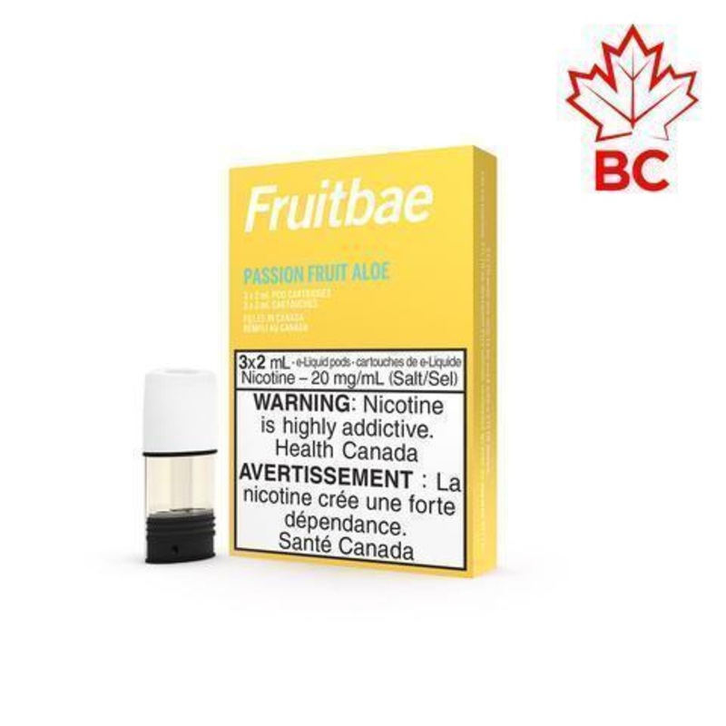 [Vape Pods] STLTH – Fruitbae Passion Fruit Aloe (3pk)