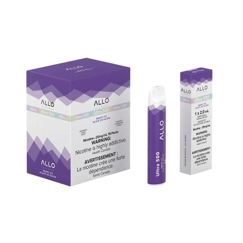 [Disposables] ALLO Ultra 500 – Grape Ice