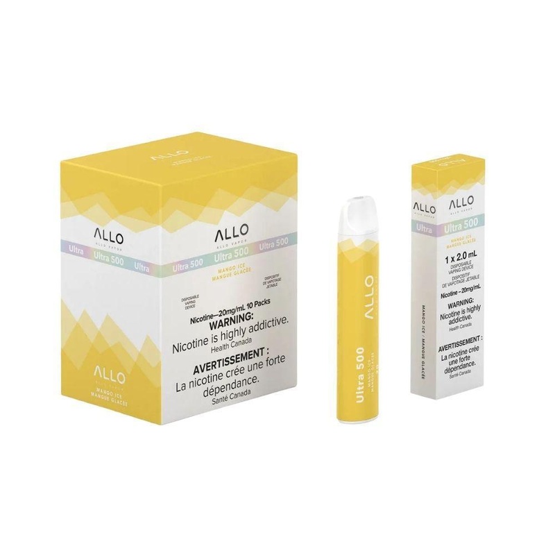 [Disposables] ALLO Ultra 500 – Mango Ice