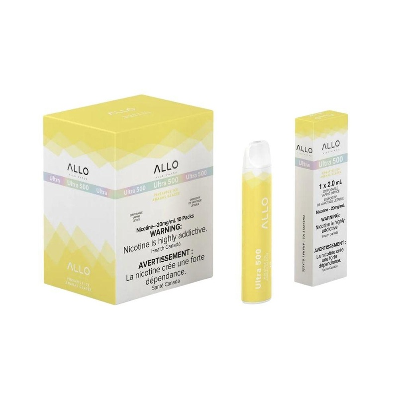 [Disposables] ALLO Ultra 500 – Pineapple Ice