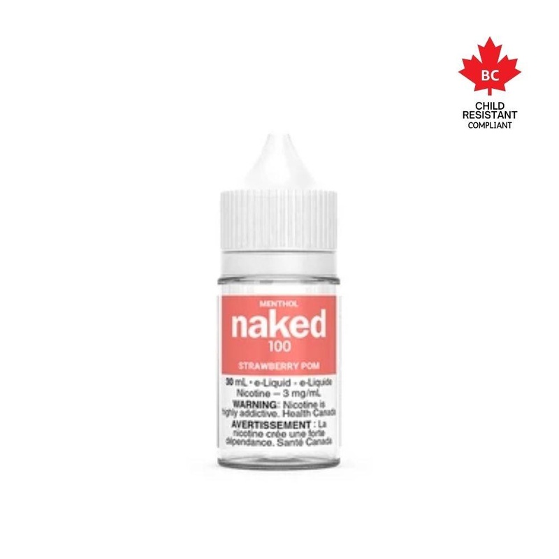 [Freebase] Naked 100 – Strawberry Pom (Brain Freeze) 30mL