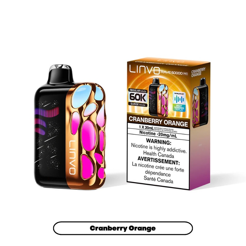 Linvo Rave 60K – Cranberry Orange