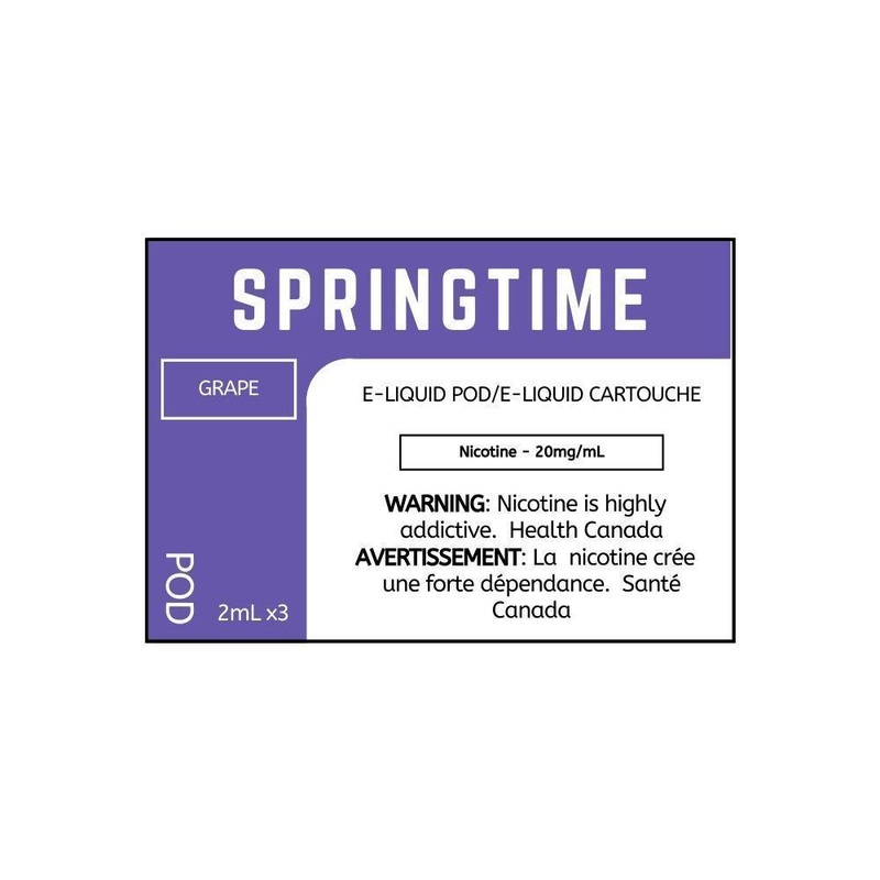 [Vape Pods] SpringTime SP2S – Grape (3pk)