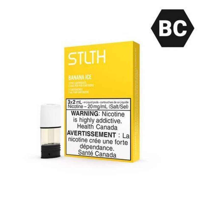 [Vape Pods] STLTH – Banana Ice (3pk)