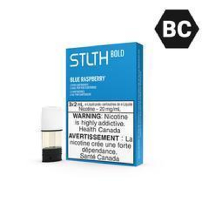 [Vape Pods] STLTH Bold – Blue Raspberry (3pk)