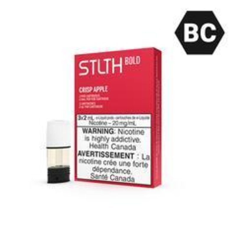 [Vape Pods] STLTH Bold – Crisp Apple (3pk)