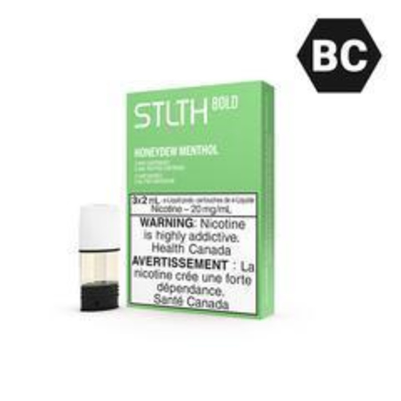 [Vape Pods] STLTH Bold – Honeydew Menthol (3pk)