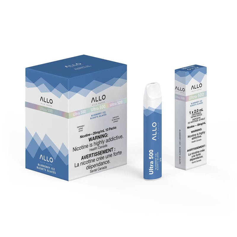 [Disposables] ALLO Ultra 500 – Blueberry Ice