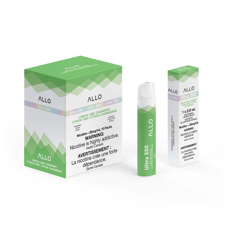 [Disposables] ALLO Ultra 500 – Lemon Lime Cranberry