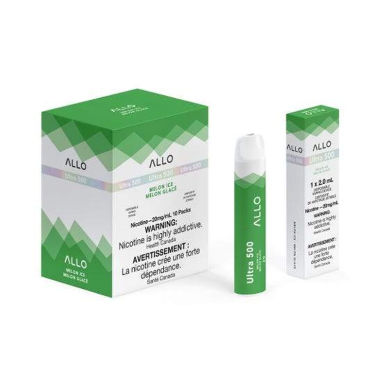 [Disposables] ALLO Ultra 500 – Melon Ice