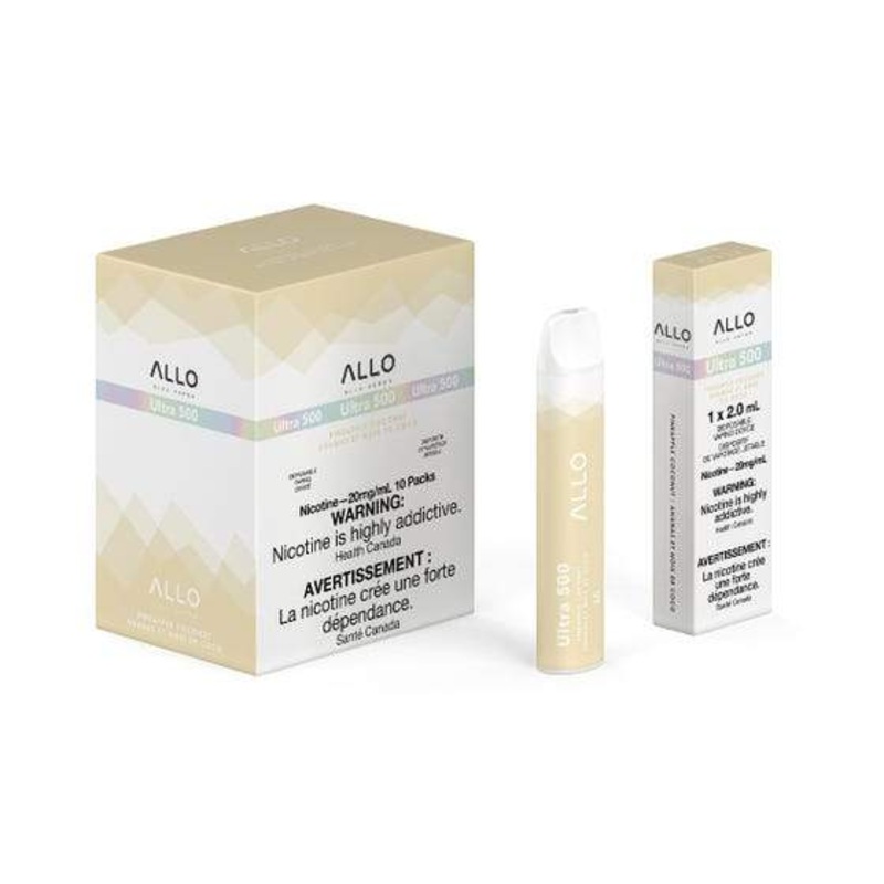 [Disposables] ALLO Ultra 500 – Pineapple Coconut