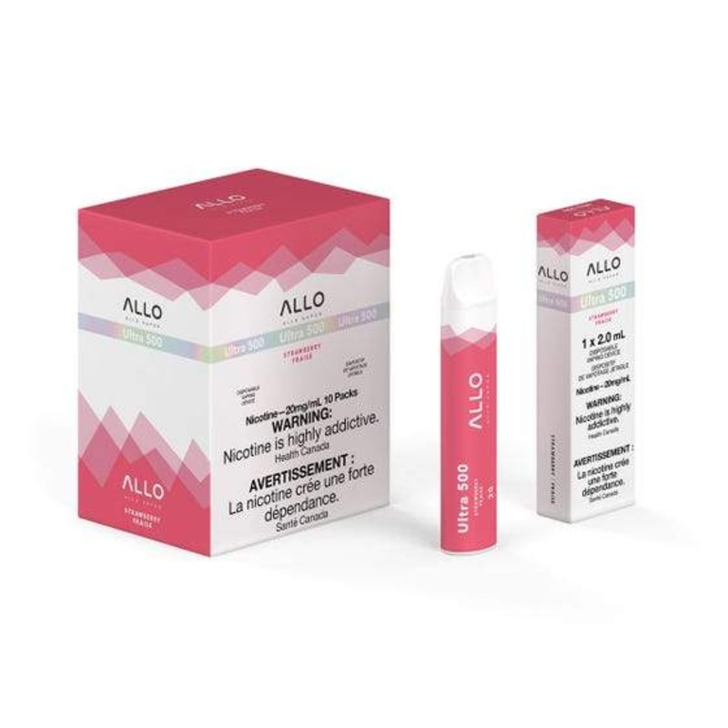 [Disposables] ALLO Ultra 500 – Strawberry