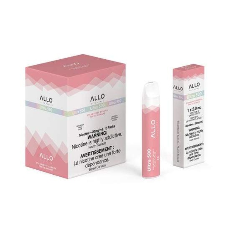 [Disposables] ALLO Ultra 500 – Strawberry Banana