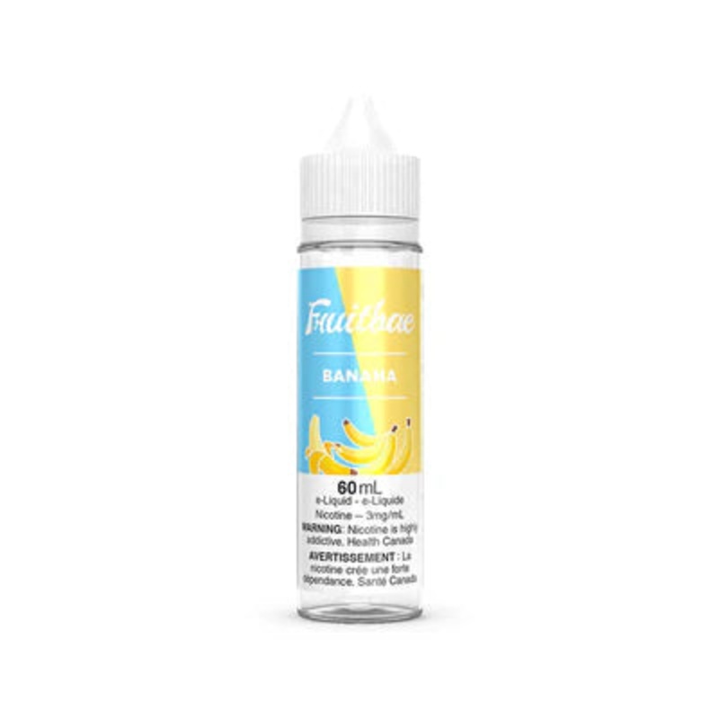 Fruitbae – Banana – AB|60 ml|0 mg|3 mg|6 mg