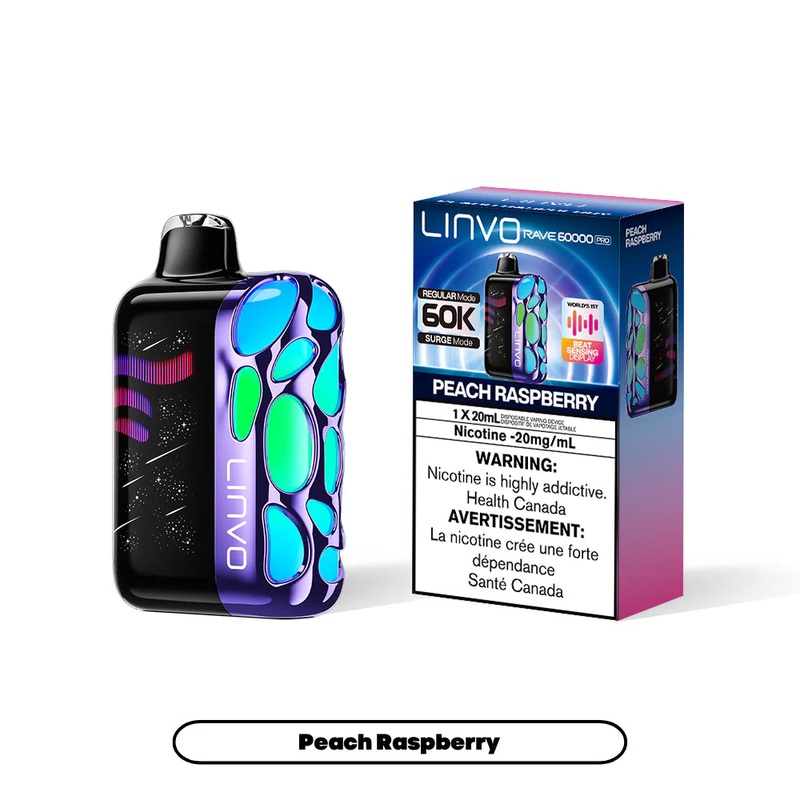 Linvo Rave 60K – Peach Raspberry