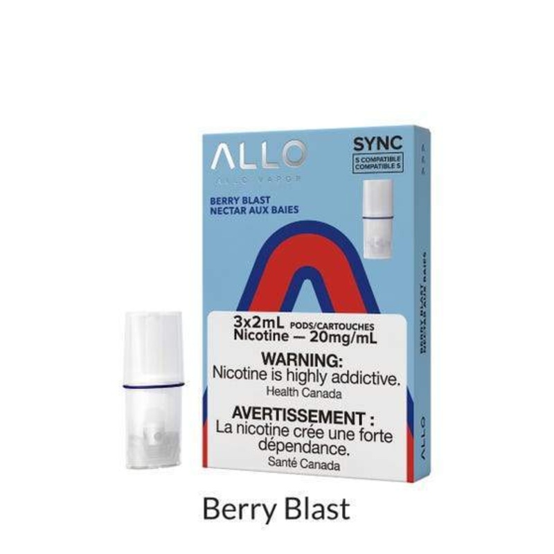 [Vape Pods] ALLO Sync – Berry Blast (3pk)