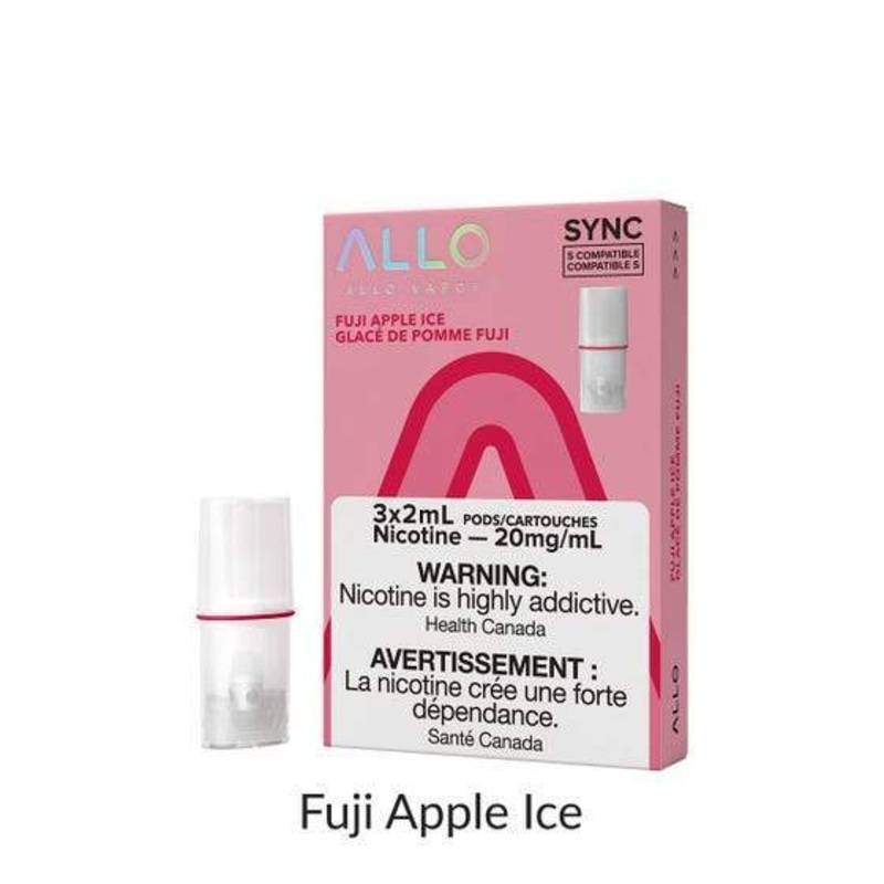 [Vape Pods] ALLO Sync – Fuji Apple Ice (3pk)