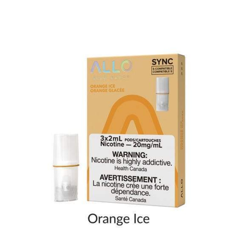 [Vape Pods] ALLO Sync – Orange Ice (3pk)