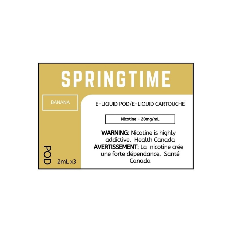 [Vape Pods] SpringTime SP2S – Banana (3pk)