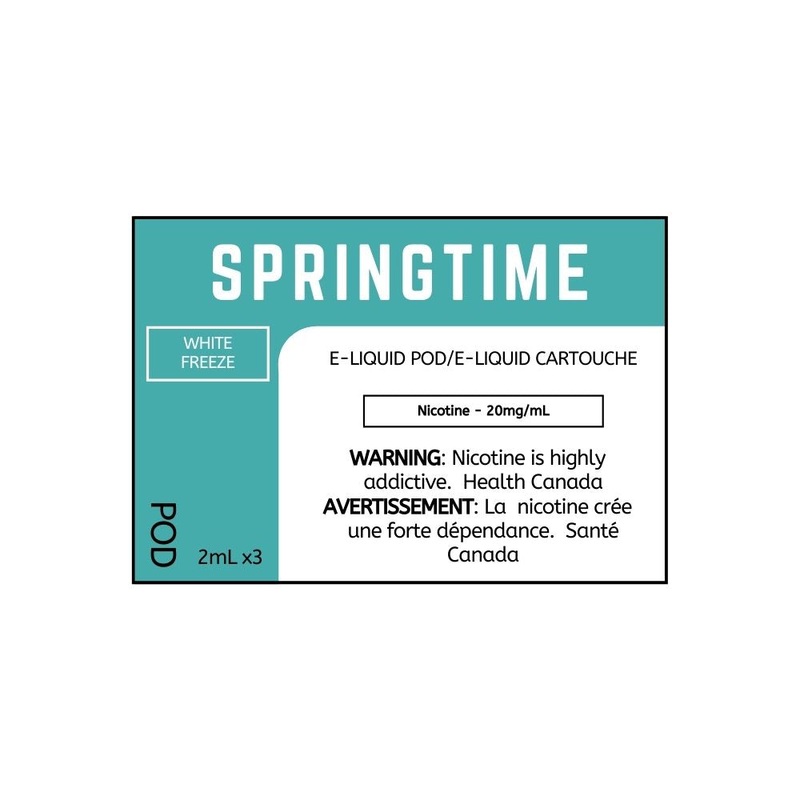 [Vape Pods] SpringTime SP2S – White Freeze (3pk)