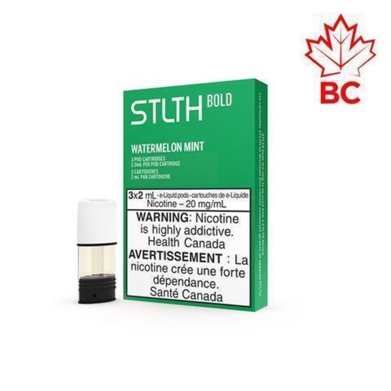[Vape Pods] STLTH Bold – Watermelon Mint (3pk)