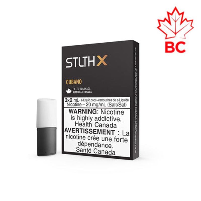 [Vape Pods] STLTH X – Cubano (3pk)