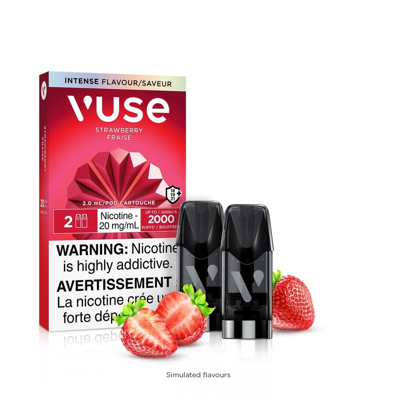[Vape Pods] VUSE ePod – Strawberry (2pk)