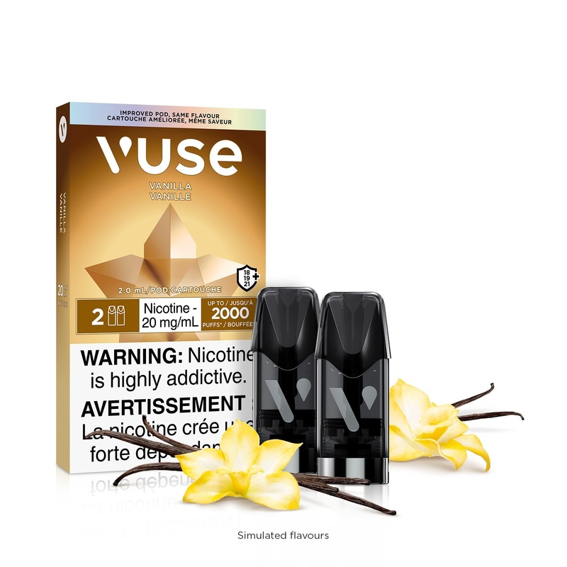 [Vape Pods] VUSE ePod – Vanilla (2pk)