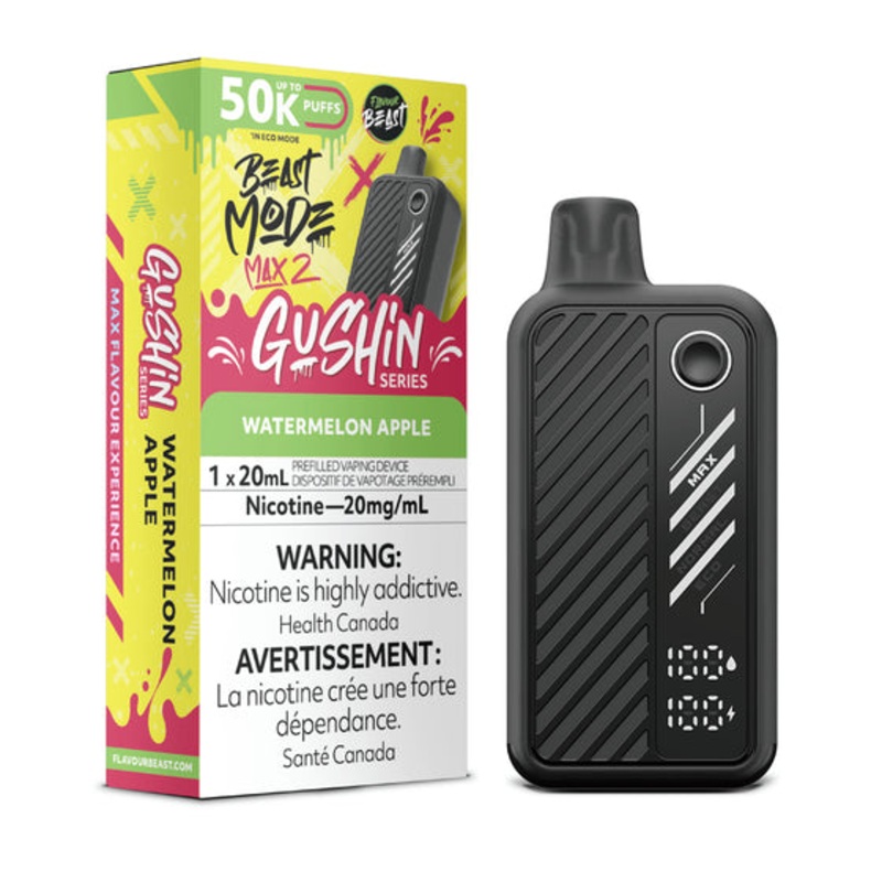 Flavour Beast Mode MAX 2 – Gushin Watermelon Apple – AB