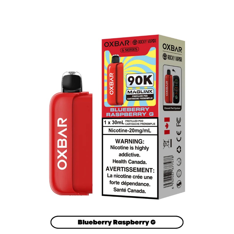 Oxbar Maglink 90K Pod – Blueberry Raspberry G – AB