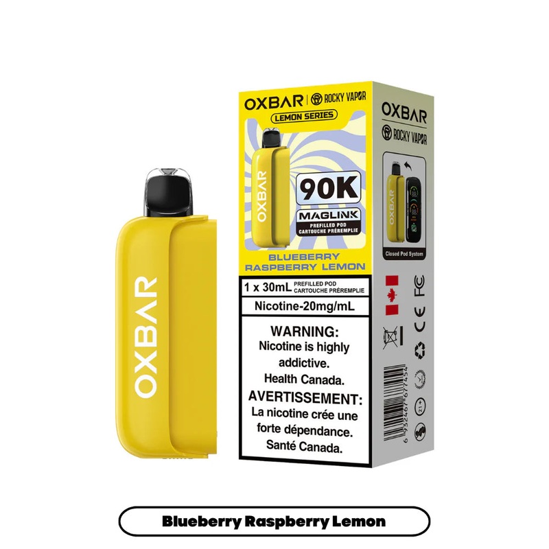 Oxbar Maglink 90K Pod – Blueberry Raspberry Lemon – AB