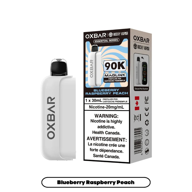 Oxbar Maglink 90K Pod – Blueberry Raspberry Peach – AB
