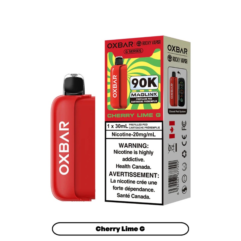 Oxbar Maglink 90K Pod – Cherry Lime G – AB