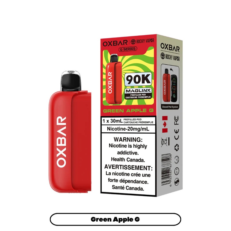 Oxbar Maglink 90K Pod – Green Apple G – AB