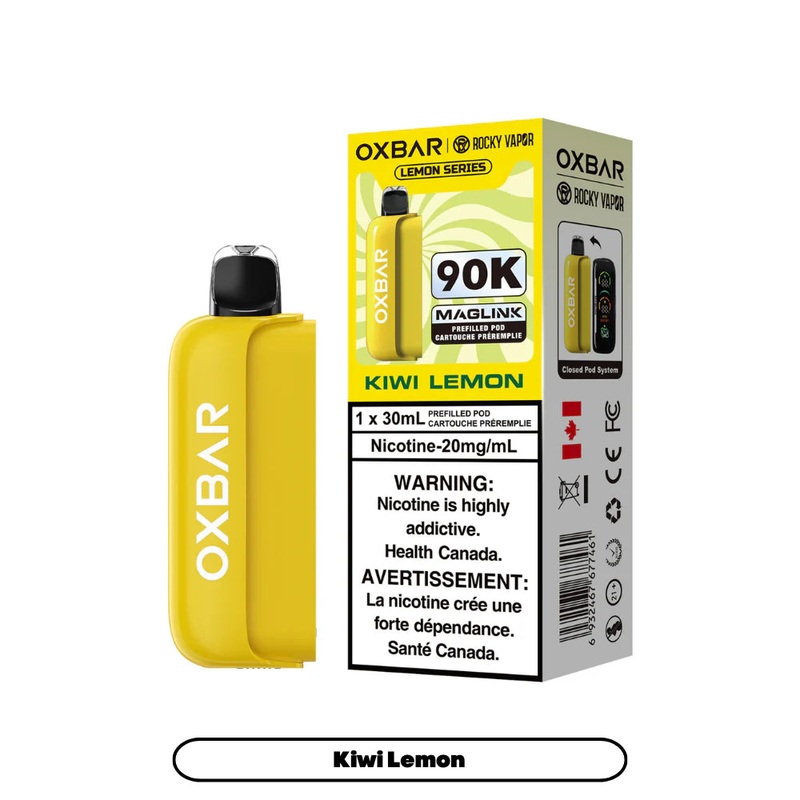 Oxbar Maglink 90K Pod – Kiwi Lemon – AB