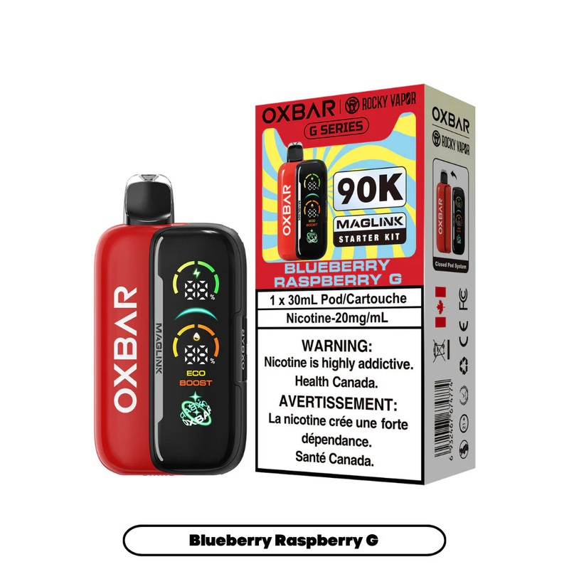 Oxbar Maglink 90K Starter Kit Bundle – Blueberry Raspberry G – AB
