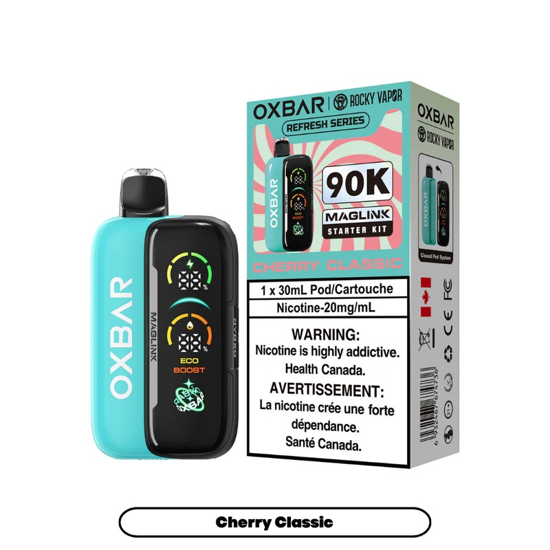 Oxbar Maglink 90K Starter Kit Bundle – Cherry Classic – AB