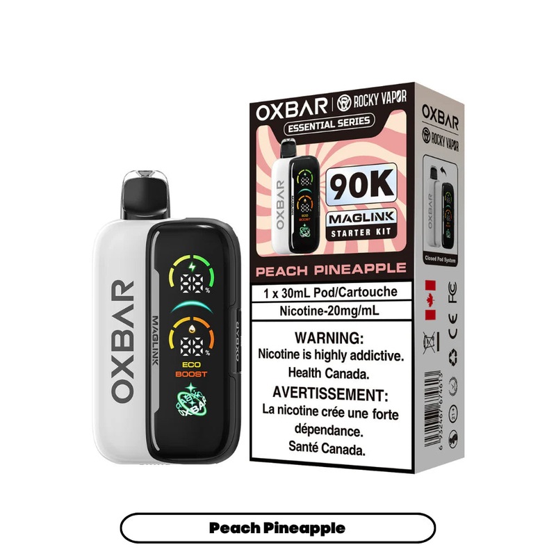 Oxbar Maglink 90K Starter Kit Bundle – Peach Pineapple – AB