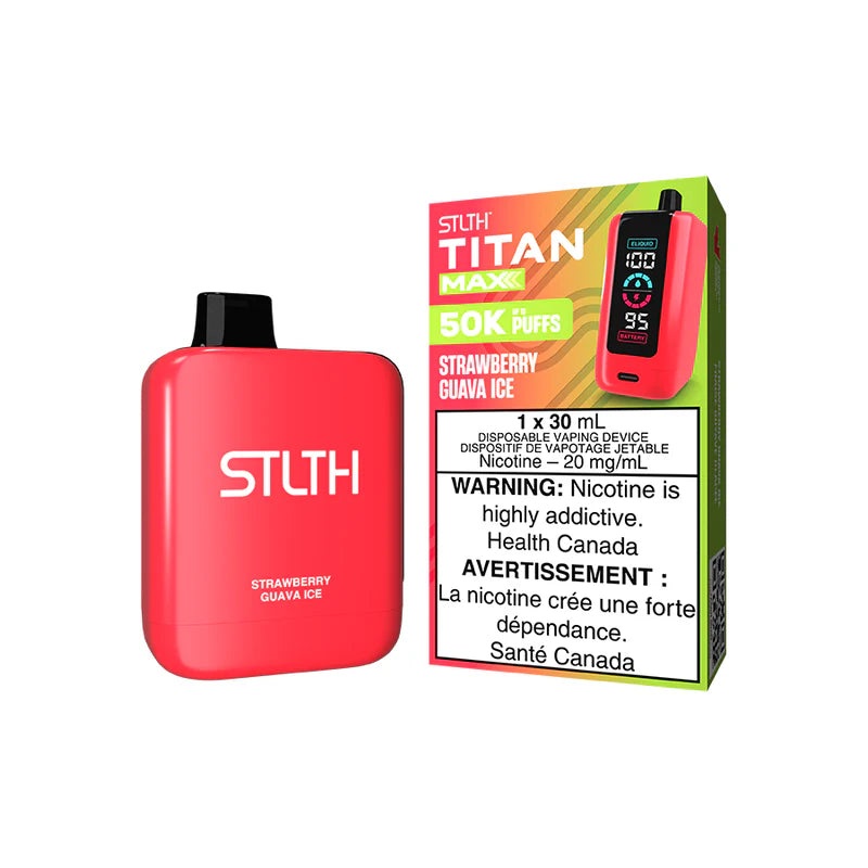 STLTH TITAN MAX – Strawberry Guava Ice – AB