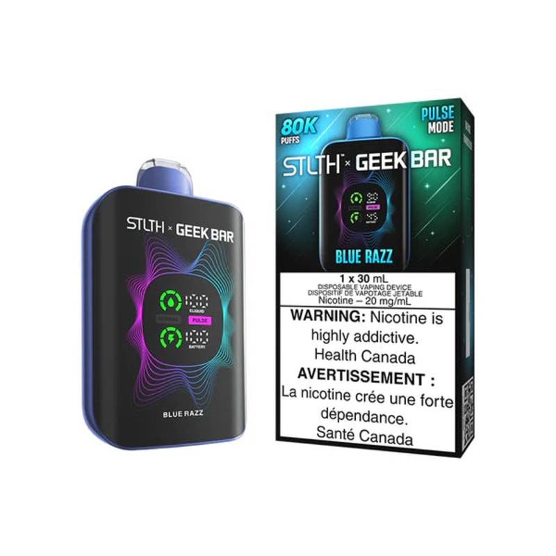 STLTH x Geek Bar 80K – Blue Razz – AB