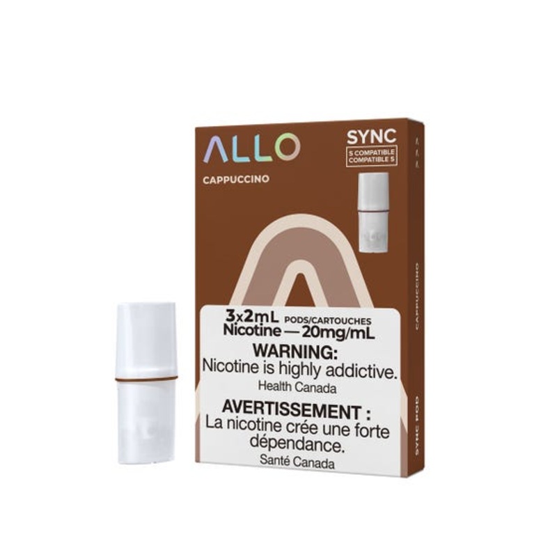 [Vape Pods] ALLO Sync – Cappuccino (3pk)