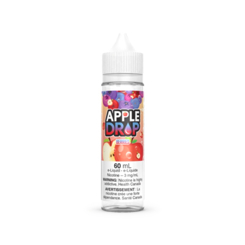Apple Drop E-Liquids|0mg|3mg|6mg|Berries|Double Apple|Watermelon|Grape|Cranberry|Lychee|Peach|Kiwi|Mango|Strawberry