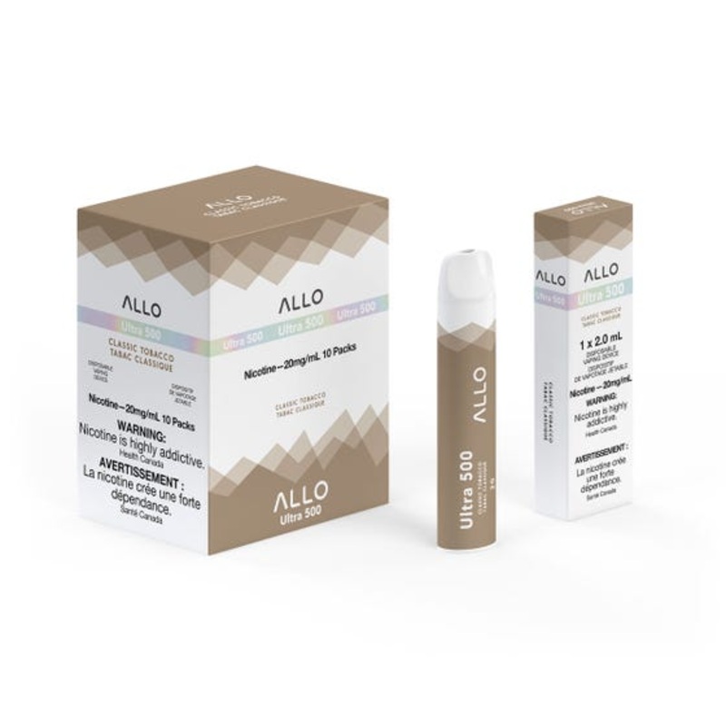 [Disposables] ALLO Ultra 500 – Classic Tobacco